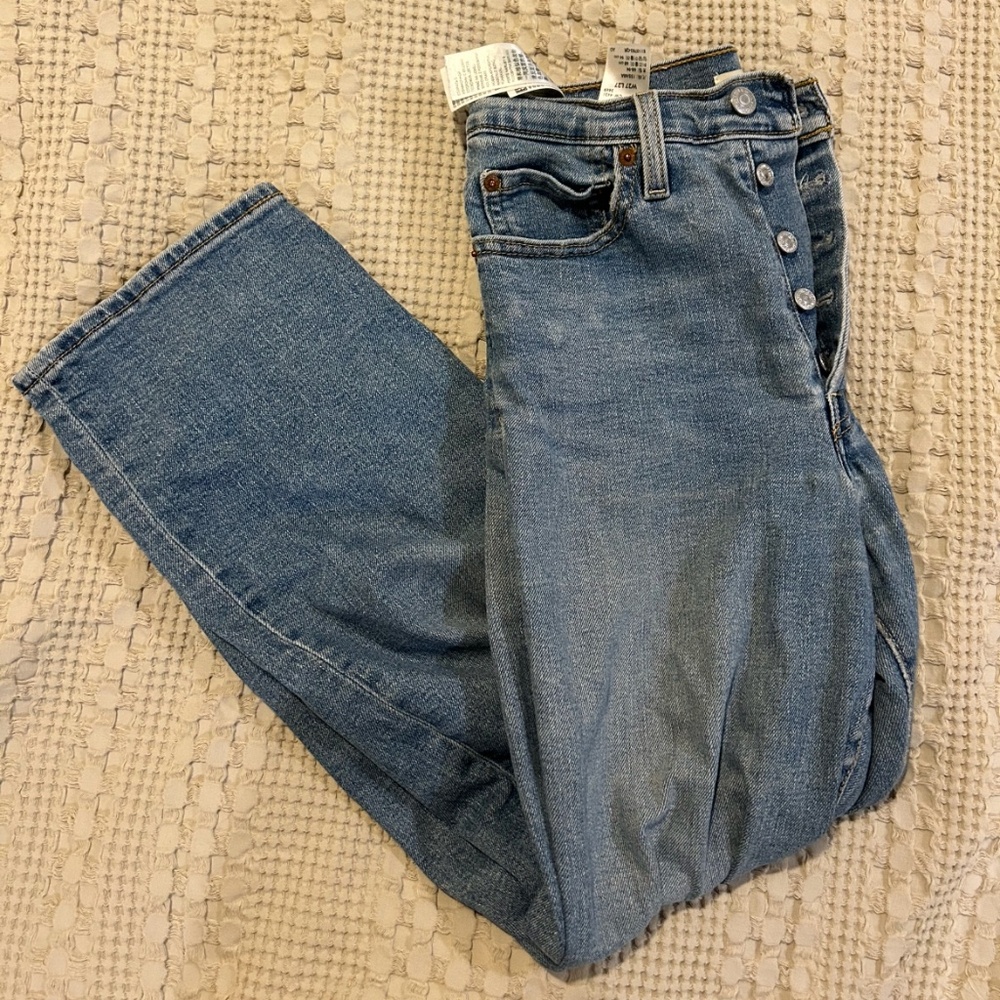 Levi’s Ribcage straight leg jeans